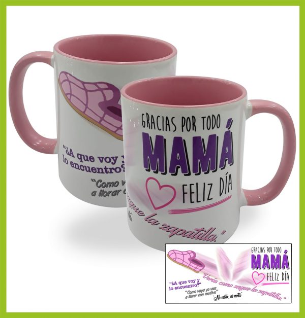Taza Mamá gracias por todo - Imagen 2