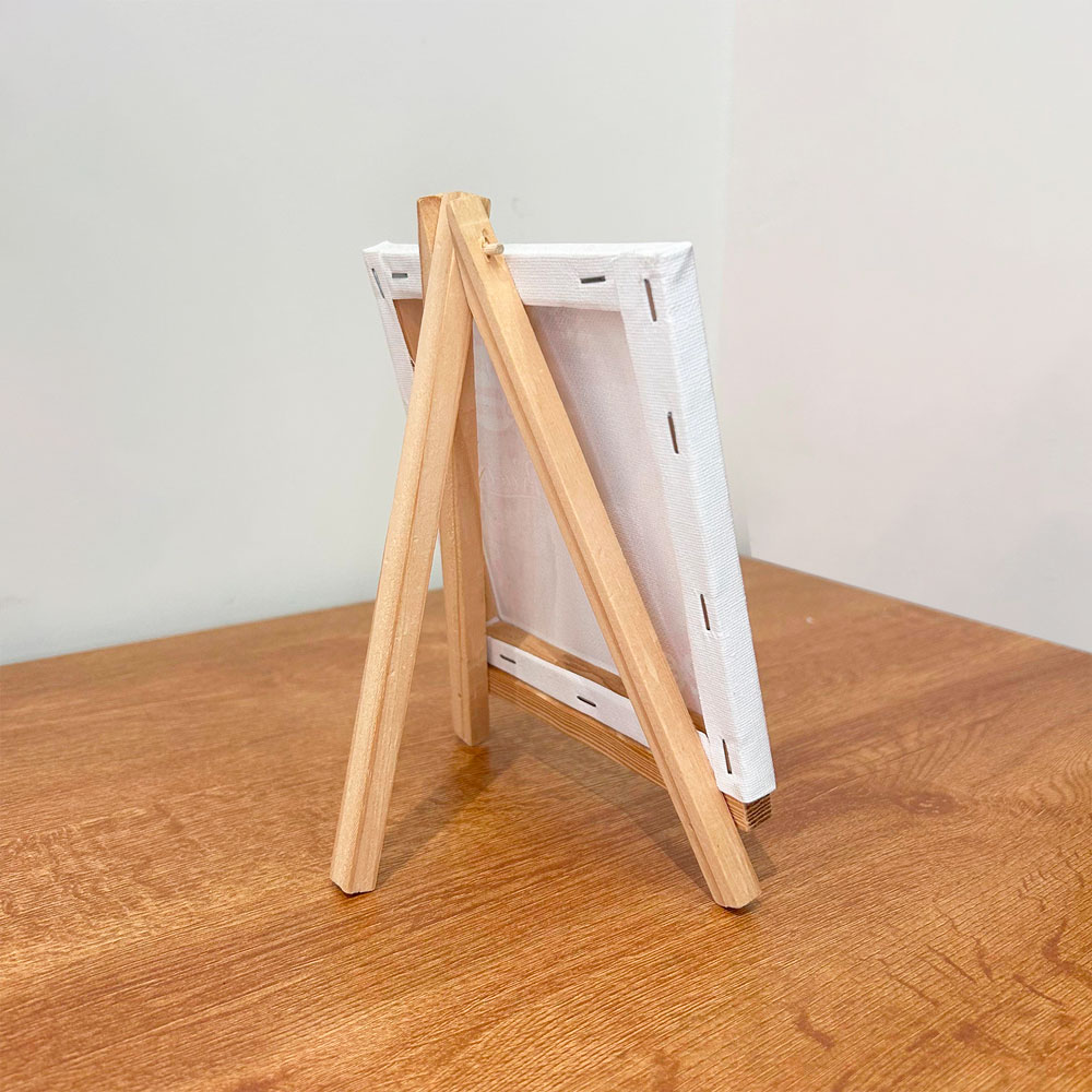 Lienzo Cuadrado Personalizado - con caballete - Imagen 2