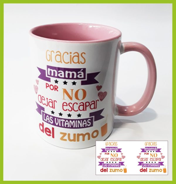 Taza mamá vitaminas